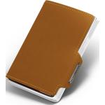 Pánské Kožené peněženky v hnědé barvě v elegantním stylu z kůže s blokováním RFID 