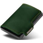 Pánské Kožené peněženky v zelené barvě v moderním stylu z kůže s blokováním RFID 