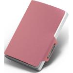 Dámské Kožené peněženky v růžové barvě v moderním stylu z kůže s blokováním RFID 
