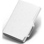 Dámské Kožené peněženky v bílé barvě v moderním stylu z kůže s blokováním RFID 
