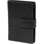 Pánské Kožené peněženky Lucléon v černé barvě z buvolí kůže s blokováním RFID 