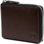 Pánské Kožené peněženky Lucléon v hnědé barvě z buvolí kůže s blokováním RFID 