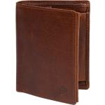 Pánské Kožené peněženky Lucléon ve světle hnědé barvě ve vintage stylu z buvolí kůže s blokováním RFID 