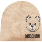 Dámské Designer Zimní čepice Moschino ve zlaté barvě ve velikosti 0 ve slevě 
