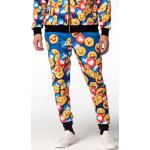 Pánské Běžecké kalhoty Mr. Gugu & Miss Go v hořčicové barvě ve streetwear stylu ve velikosti XXL ve slevě plus size 