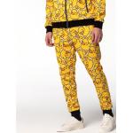 Pánské Běžecké kalhoty Mr. Gugu & Miss Go ve smetanové barvě ve streetwear stylu ve velikosti L ve slevě 