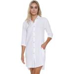 Dámské Noční košile v bílé barvě z bavlny ve velikosti 3 XL plus size 