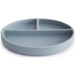 Mushie silikonový talíř s přísavkou Powder Blue