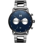 Pánské Náramkové hodinky MVMT v modré barvě v minimalistickém stylu vyrobené ve Švýcarsku 
