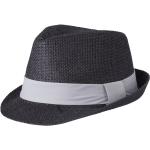 Myrtle Beach Letní klobouk MB6564 - Černá / světle šedá | L/XL