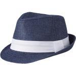 Myrtle Beach Letní klobouk MB6564 - Tmavě modrá / bílá | S/M