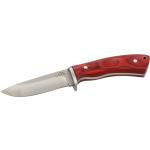 Kapesní nože v červené barvě z kůže ve velikosti L 