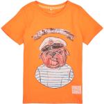 Dětská trička s krátkým rukávem NAME IT v oranžové barvě ve velikosti 12 ve slevě 