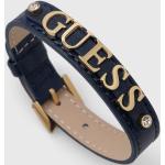 Dámské Kožené náramky Guess v námořnicky modré barvě z kůže ve velikosti Onesize 