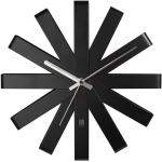 Dámské Nástěnné hodiny Umbra v černé barvě v elegantním stylu z nerezové oceli 