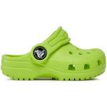 Chlapecké Gumové pantofle Crocs v zelené barvě ve slevě na léto 