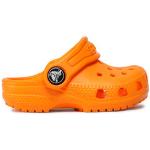 Pánské Gumové pantofle Crocs v oranžové barvě ve slevě na léto 