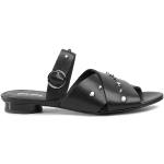 Dámské Kožené pantofle Gino Rossi v černé barvě z kůže ve velikosti 37 ve slevě 