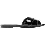 Dámské Kožené pantofle Gino Rossi v černé barvě v lakovaném stylu z kůže ve velikosti 36 ve slevě 