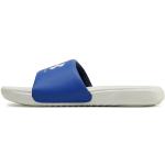 Pánské Kožené pantofle Under Armour Ansa v modré barvě sportovní z polyuretanu ve velikosti 46 veganské 
