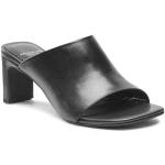 Dámské Kožené pantofle Vagabond v černé barvě z kůže ve velikosti 38 
