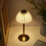 Stmívatelné lampy v retro stylu z kovu 