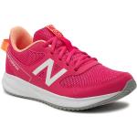Dívčí Sportovní tenisky New Balance v růžové barvě z látky ve slevě 