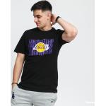 New Era NBA Wordmark Repeat Tee LA Lakers černé S
