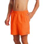 Pánské Sportovní plavky Nike v oranžové barvě ze síťoviny ve velikosti M rychleschnoucí 