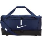 Pánské Sportovní tašky Nike Academy v tmavě modré barvě z polyesteru s vnější kapsou 