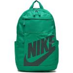 Dětské batohy Nike v zelené barvě z látky 