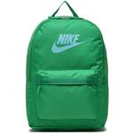 Dámské Sportovní batohy Nike Heritage v zelené barvě z látky 