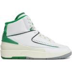 Chlapecké Basketbalové boty Nike Air Jordan Retro v bílé barvě v retro stylu z koženky veganské 