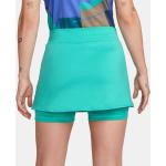 Dámské Tenisové sukně Nike Dri-Fit v tyrkysové barvě ve velikosti 8 ve slevě 