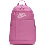 Městské batohy Nike v růžové barvě z polyesteru s polstrovanými popruhy o objemu 22 l 