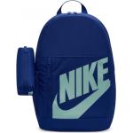Batohy Nike v modré barvě s polstrovanými popruhy ve slevě 