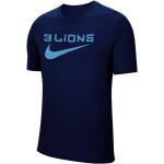Oblečení Nike Swoosh v modré barvě ve velikosti M ve slevě 