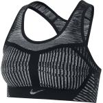 Nike Flyknit High Support Sports Bra Womens Black/Grey 8 (XS)