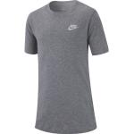 Dětská trička s krátkým rukávem Chlapecké v šedé barvě ve slevě od značky Nike z obchodu DragonSport.cz 