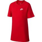 Dětská trička s krátkým rukávem Chlapecké v bílé barvě ve slevě od značky Nike z obchodu DragonSport.cz 