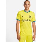 Nike Inter Milan Third Shirt 2022/2023 Mens Yellow/Black XL