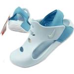 Dětské Sportovní pantofle Nike v modré barvě na léto 