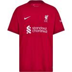 Pánské Fotbalové dresy Nike v červené barvě ve velikosti XS s krátkým rukávem s motivem FC Liverpool ve slevě 