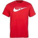 Sportovní oblečení Nike Swoosh v červené barvě ve velikosti XXL ve slevě plus size 