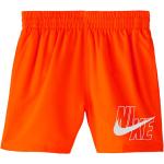Dětské plavky Nike v oranžové barvě 