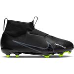 Nike Mercurial Superfly Academy DF Junior FG Football Boots Blk/Grey/White 4(36.5)