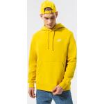 Pánské Rozepínací mikiny s kapucí Nike Sportswear v žluté barvě z fleecu ve velikosti L ve slevě 