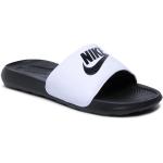 Pánské Kožené pantofle Nike Victori One v bílé barvě z koženky ve velikosti 41 veganské ve slevě na léto 