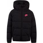Dětské bundy s kapucí Dívčí v černé barvě ve slevě od značky Nike z obchodu DragonSport.cz s poštovným zdarma 