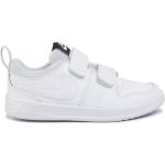 Dětské Tenisky na suchý zip Nike Pico 5 v bílé barvě z koženky ve velikosti 27,5 na suchý zip ve slevě 